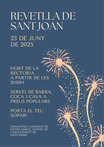Cartell revetlla