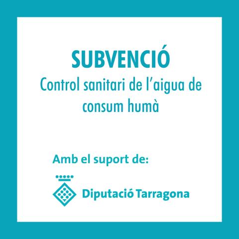 Subvenció control sanitari