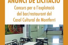 Anunci de licitació